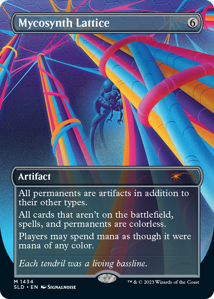 Mycosynth Lattice (SLD-1434) (Borderless) [Secret Lair Drop]
