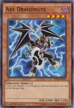 Axe Dragonute (Common) (YS15-ENL06) - Starter Deck: Dark Legion 1st Edition