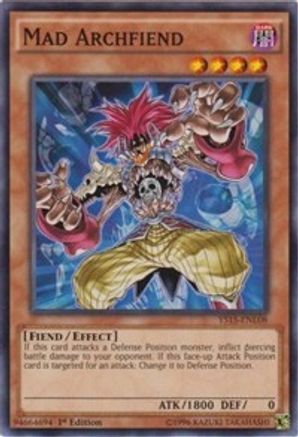 Mad Archfiend (Common) (YS15-ENL08) - Starter Deck: Dark Legion 1st Edition