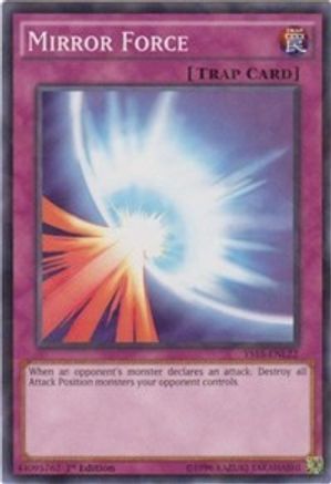 Mirror Force (Shatterfoil) (Shatterfoil Rare) (YS15-ENL22) - Starter Deck: Dark Legion 1st Edition