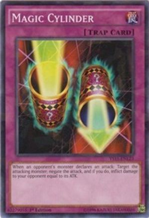 Magic Cylinder (Shatterfoil) (Shatterfoil Rare) (YS15-ENL23) - Starter Deck: Dark Legion 1st Edition