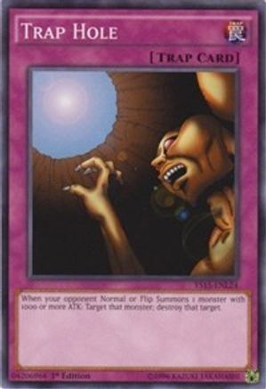 Trap Hole (Common) (YS15-ENL24) - Starter Deck: Dark Legion 1st Edition