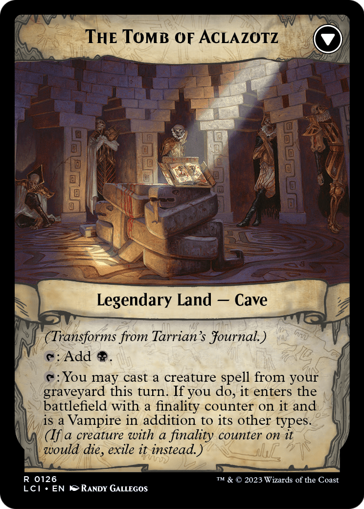 Tarrian's Journal (LCI-126) [The Lost Caverns of Ixalan] Foil