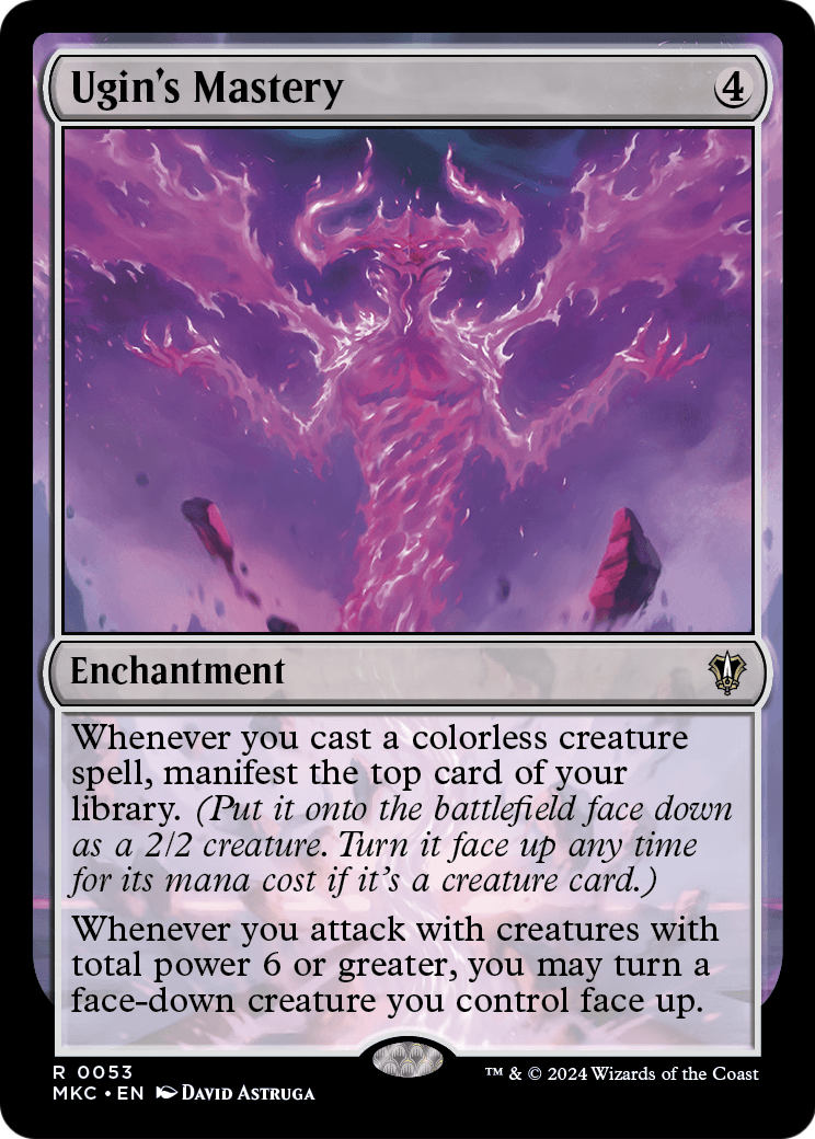 Ugin's Mastery (MKC-053) [Murders at Karlov Manor Commander]