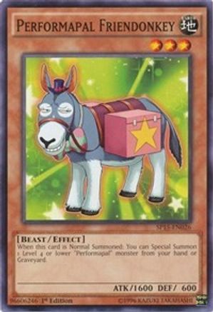 Performapal Friendonkey (Common) (SP15-EN026) - Star Pack ARC-V 1st Edition