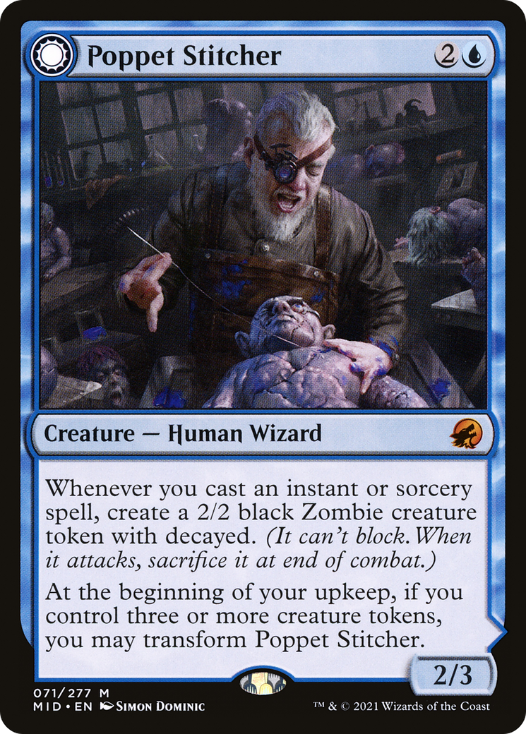 Poppet Stitcher (MID-071) [Innistrad: Midnight Hunt] Foil