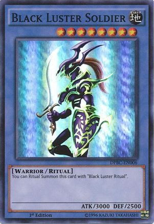 Black Luster Soldier (Super Rare) (DPBC-EN006) - Duelist Pack: Battle City 1st Edition