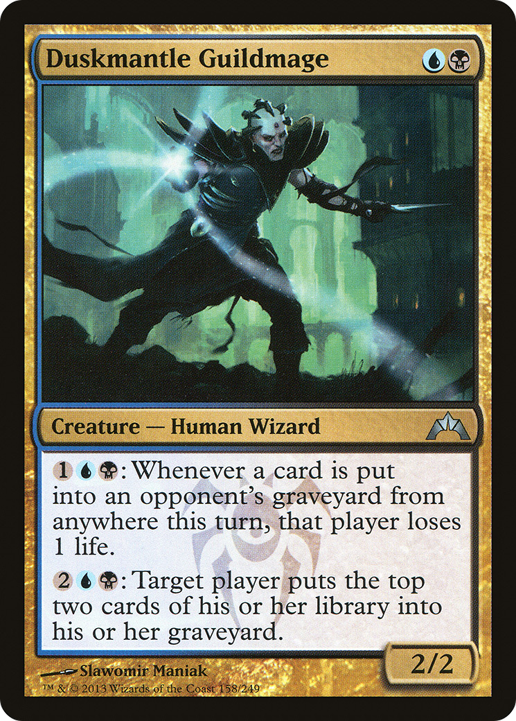 Duskmantle Guildmage (GTC-158) [Gatecrash]