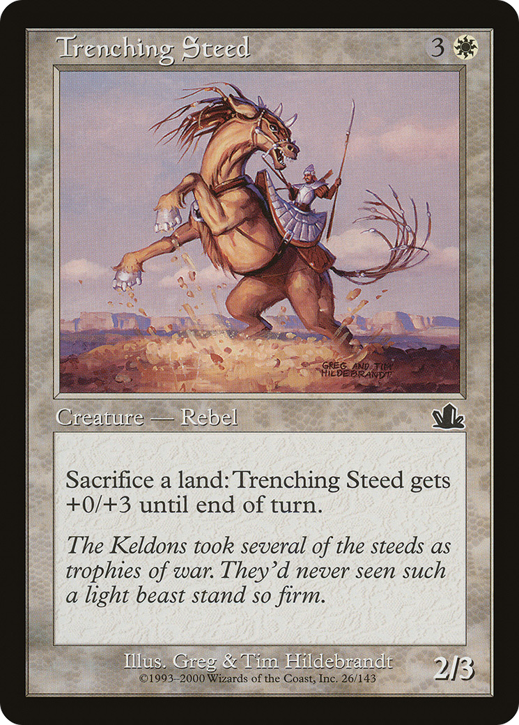 Trenching Steed (PCY-026) [Prophecy]