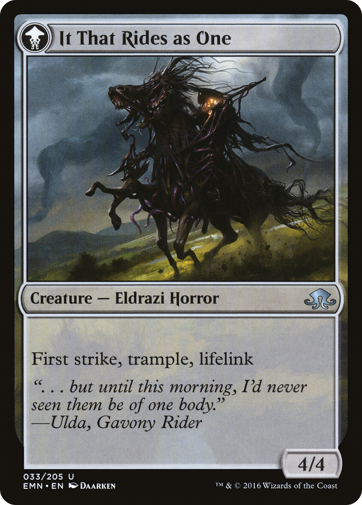 Lone Rider (EMN-033) [Eldritch Moon]