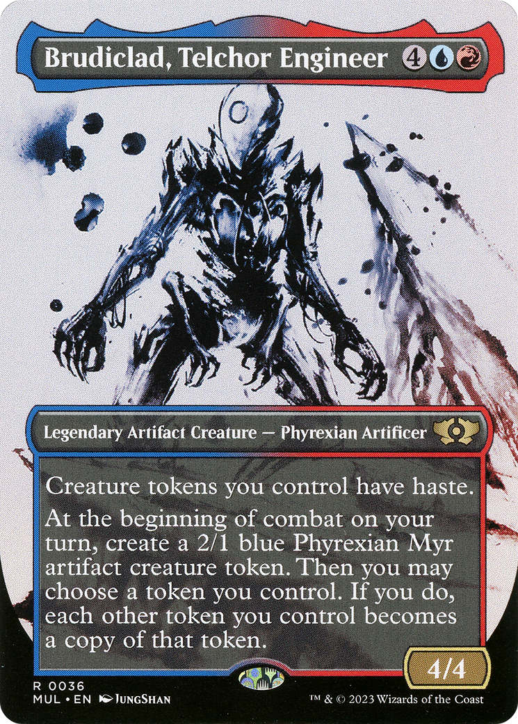 Brudiclad, Telchor Engineer (MUL-036) (Showcase) (Borderless) [Multiverse Legends]