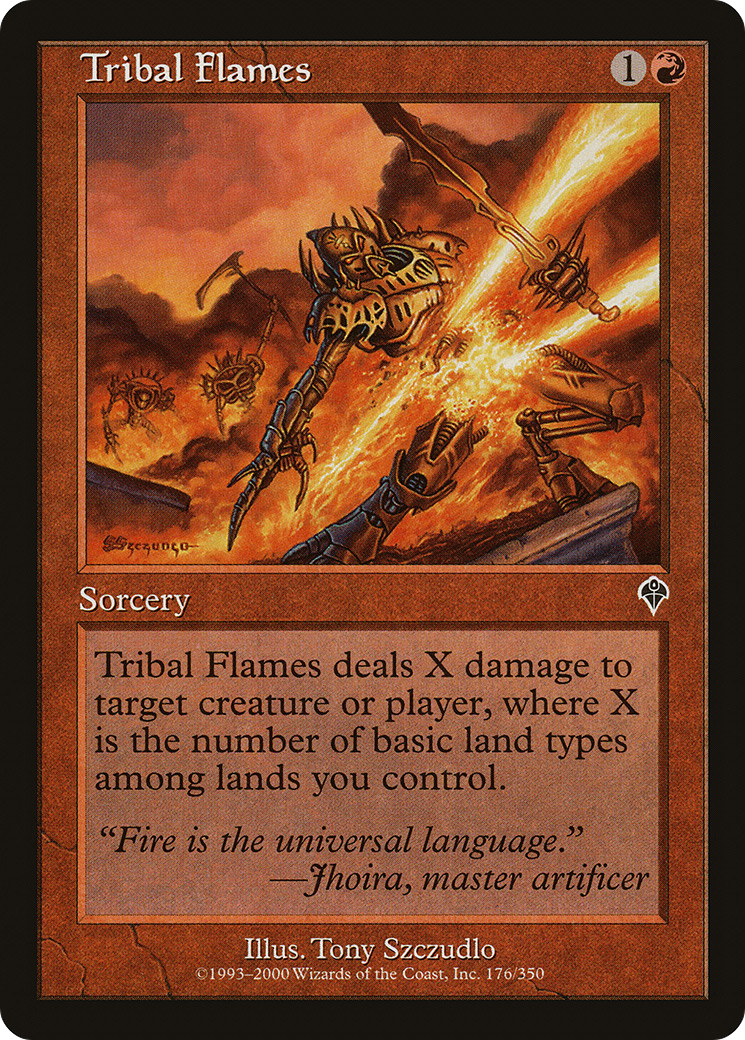 Tribal Flames (INV-176) [Invasion]