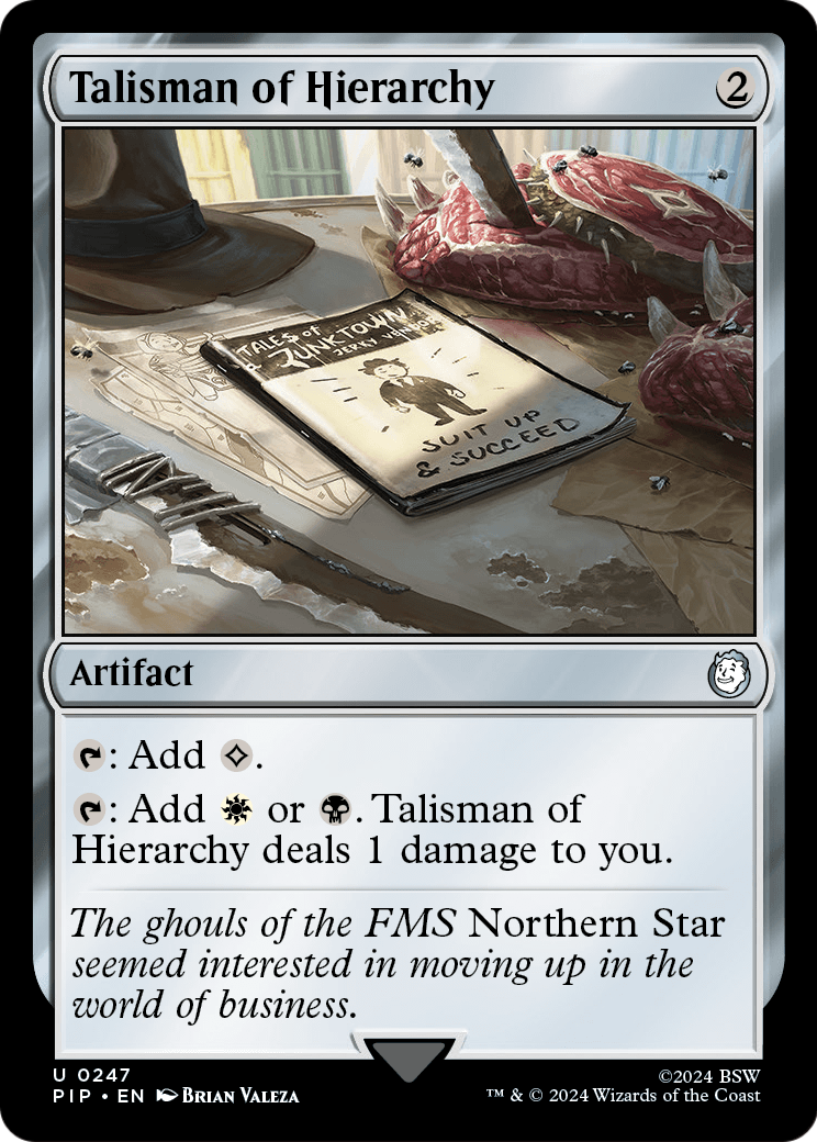 Talisman of Hierarchy (PIP-247) [Fallout]