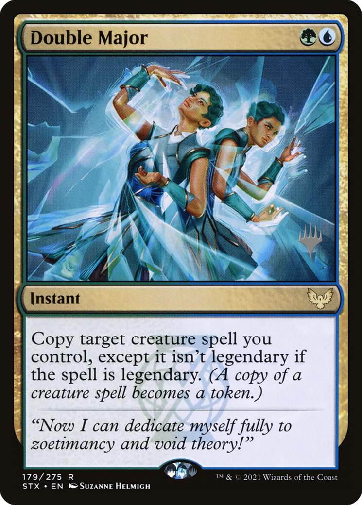 Double Major (PPSTX-179) [Promo Pack: Strixhaven: School of Mages Promos] Foil