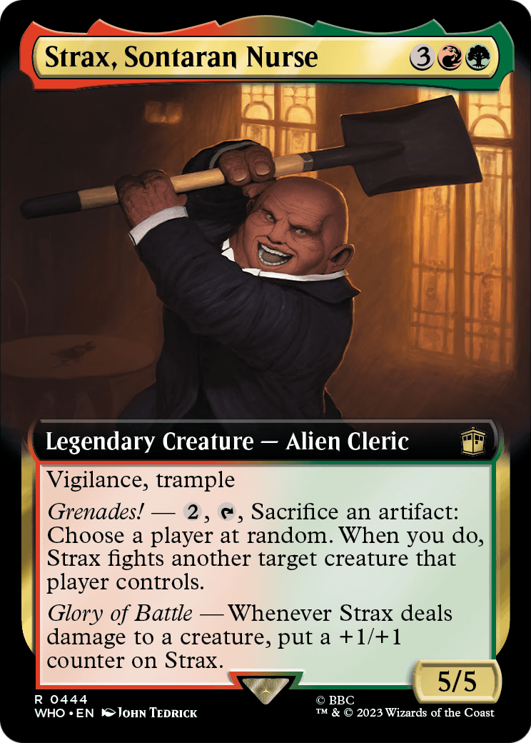 Strax, Sontaran Nurse (Extended Art) (WHO-444) [Doctor Who]