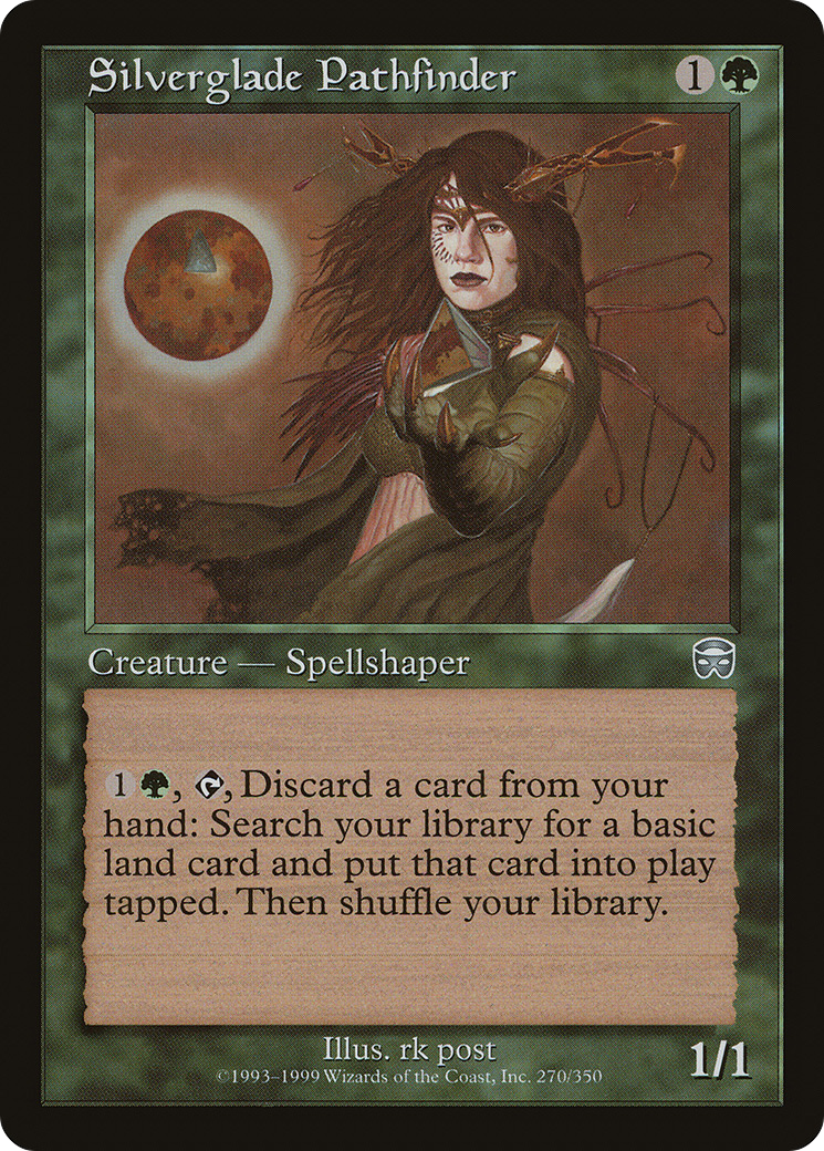 Silverglade Pathfinder (MMQ-270) [Mercadian Masques] Foil