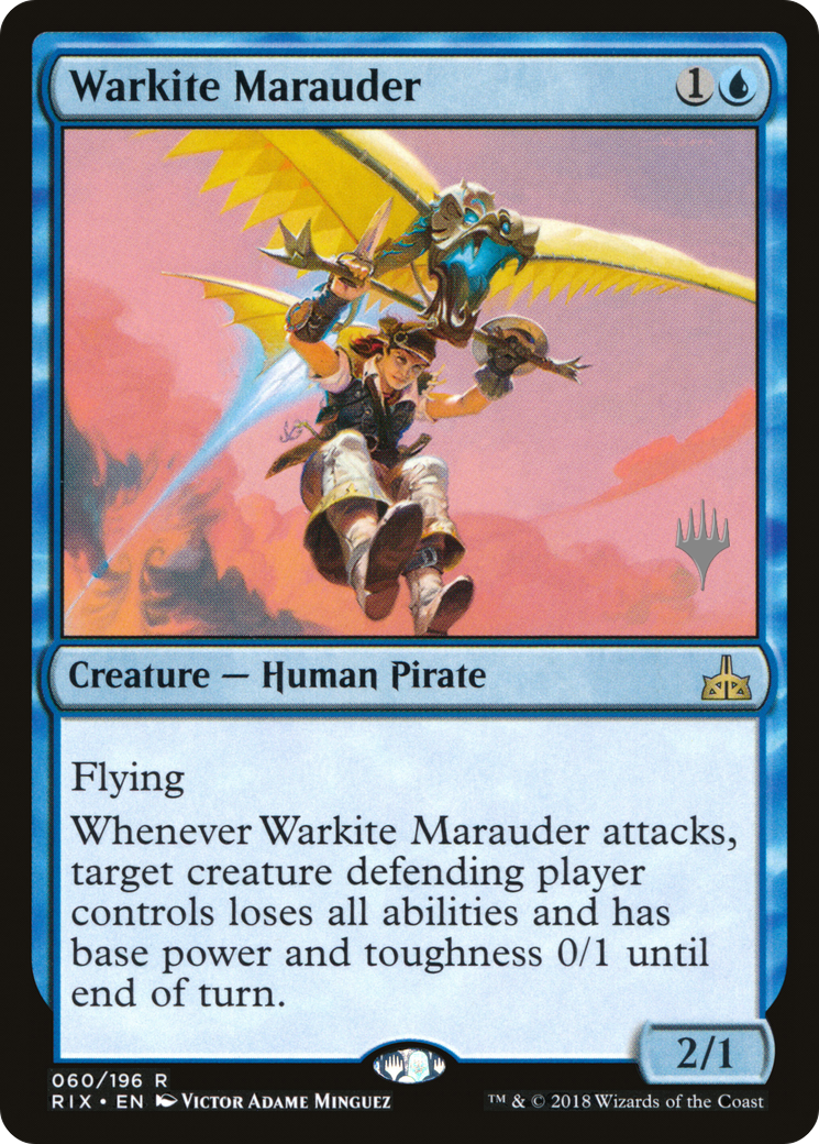 Warkite Marauder (PPM20-060) [Promo Pack: Rivals of Ixalan Promos]