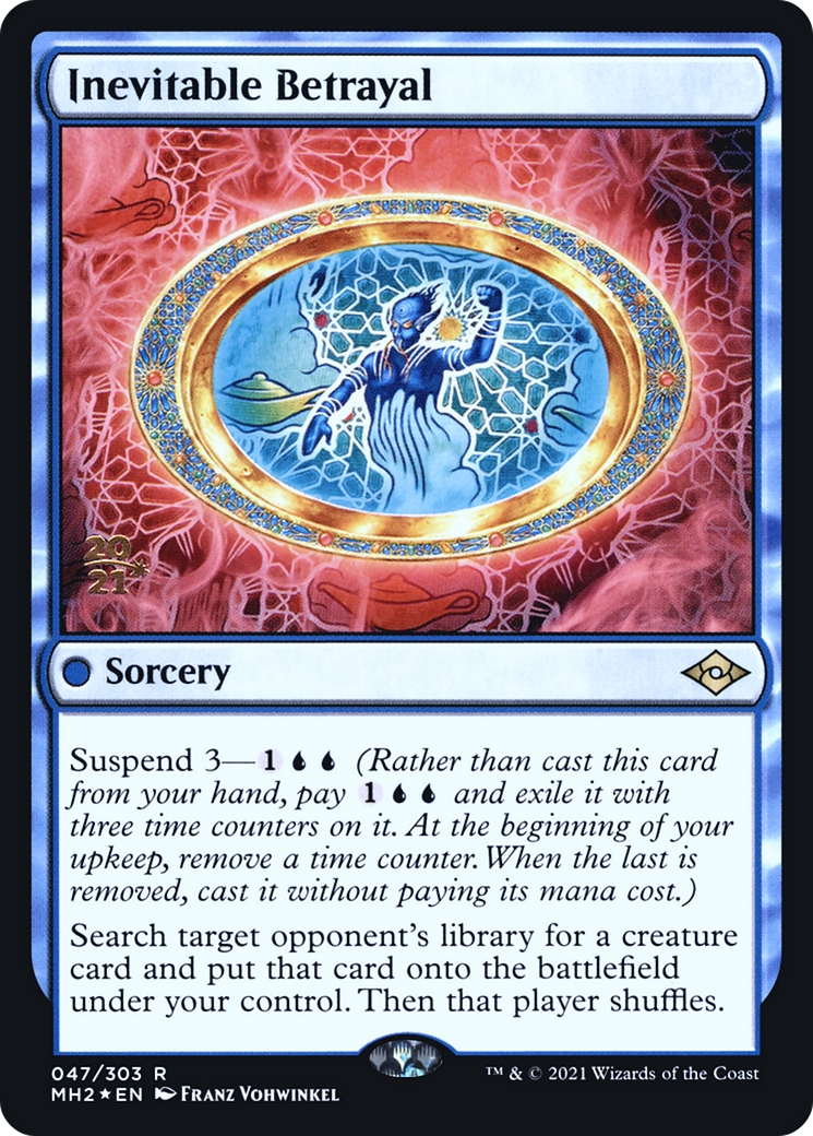 Inevitable Betrayal (PRE-047) [Modern Horizons 2 Promos] Foil