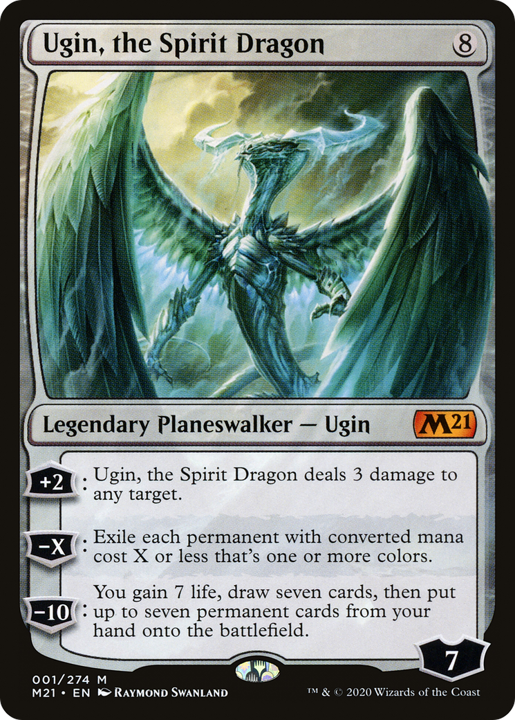Ugin, the Spirit Dragon - Foil [Core Set 2021]