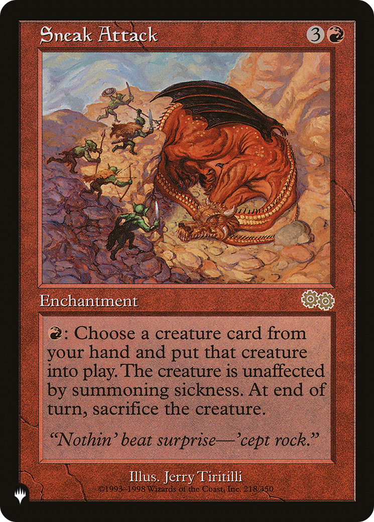 Sneak Attack (LIST-218/350) [The List]