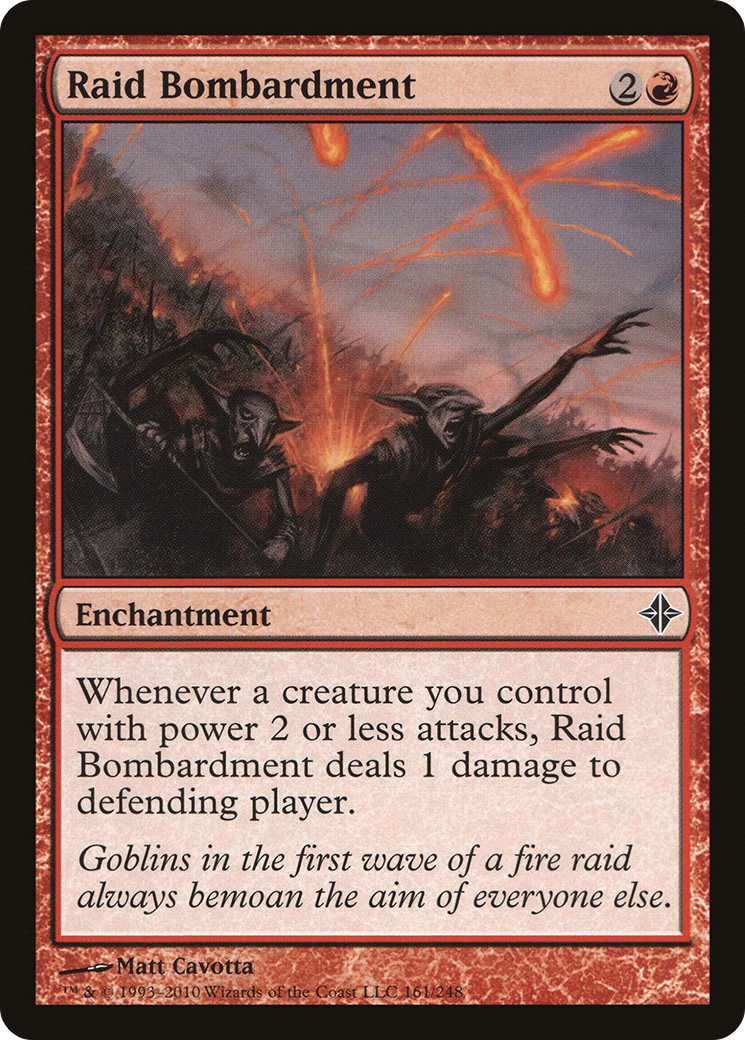 Raid Bombardment (ROE-161) [Rise of the Eldrazi] Foil