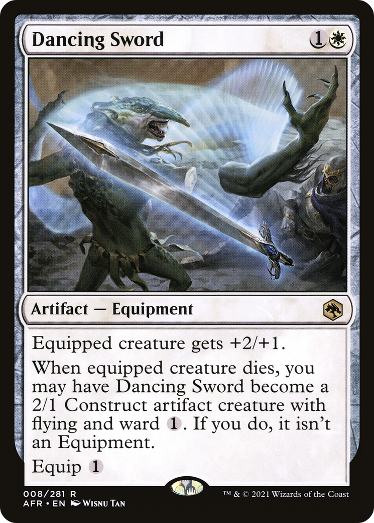 Dancing Sword - Foil [Adventures in the Forgotten Realms]