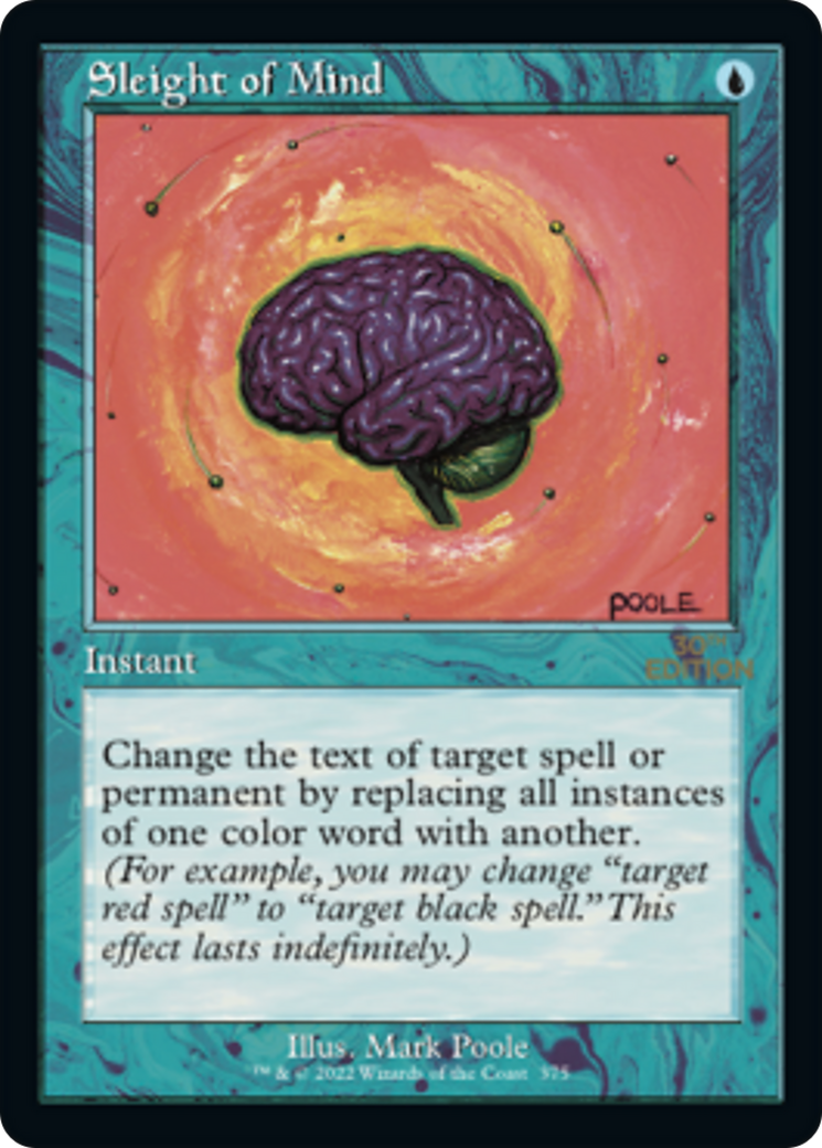 Sleight of Mind (Retro Frame) (30A-375) [30th Anniversary Edition]