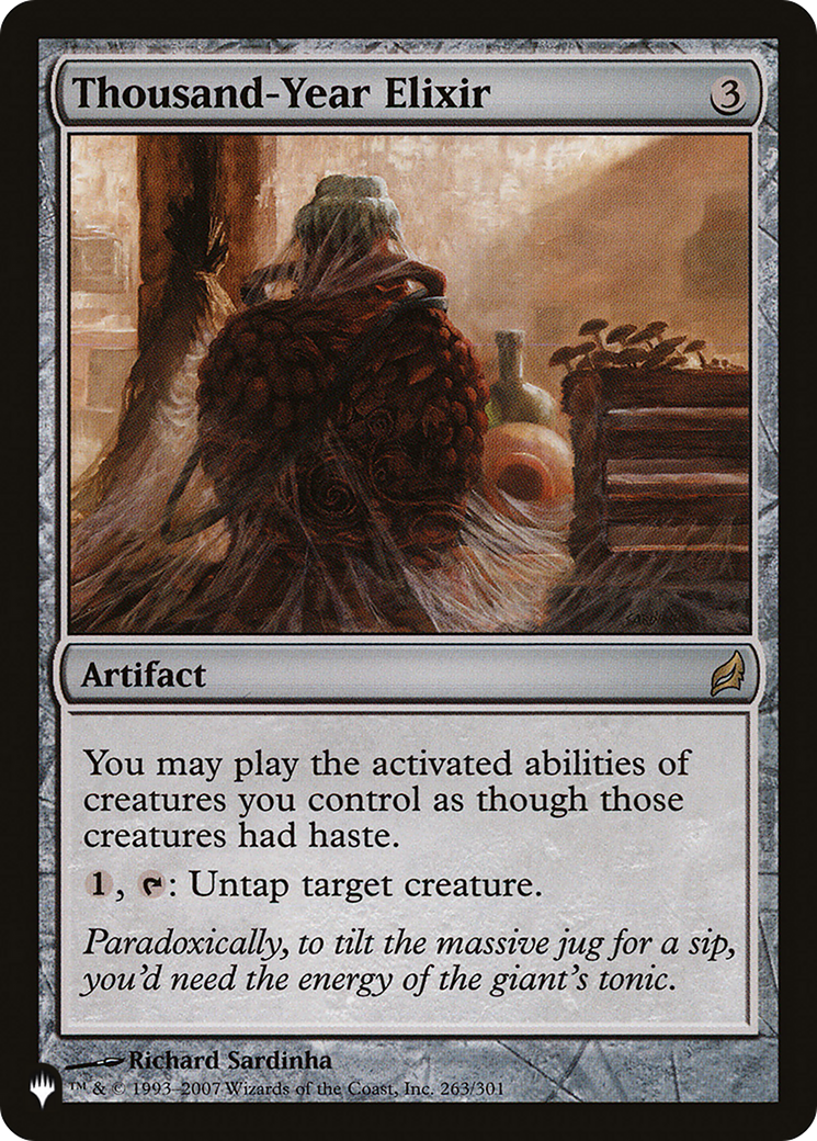 Thousand-Year Elixir (LIST-263/301) [The List]