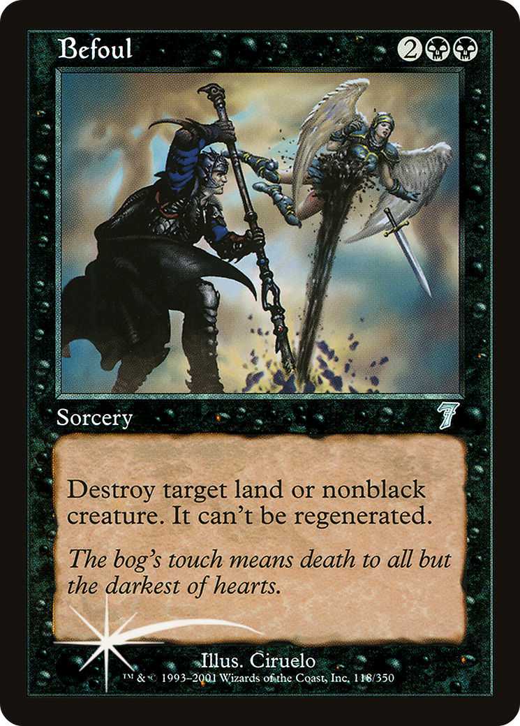 Befoul (7ED-118) [7th Edition] Foil