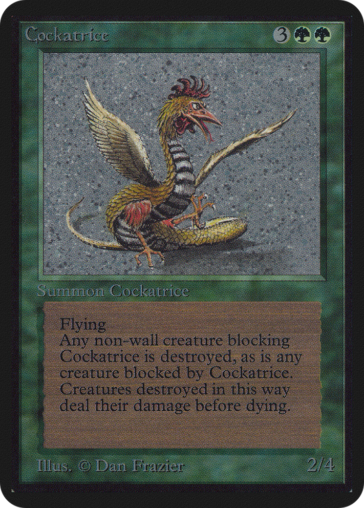 Cockatrice (LEA-189) [Limited Edition Alpha]
