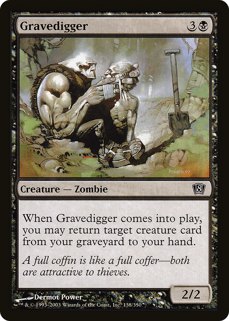 Gravedigger (8ED-138) [8th Edition]