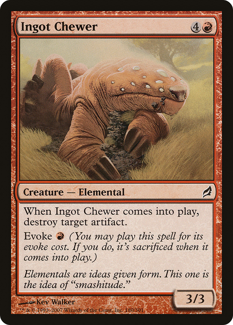 Ingot Chewer (LRW-180) [Lorwyn] Foil