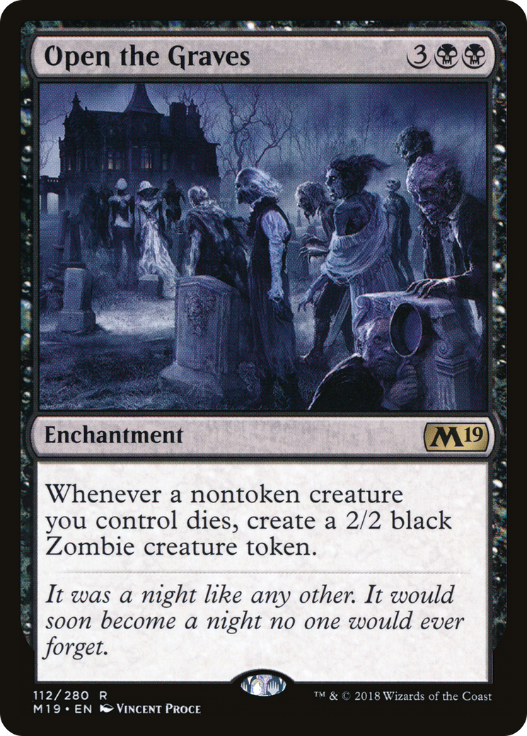 Open the Graves (M19-112) [Core Set 2019]