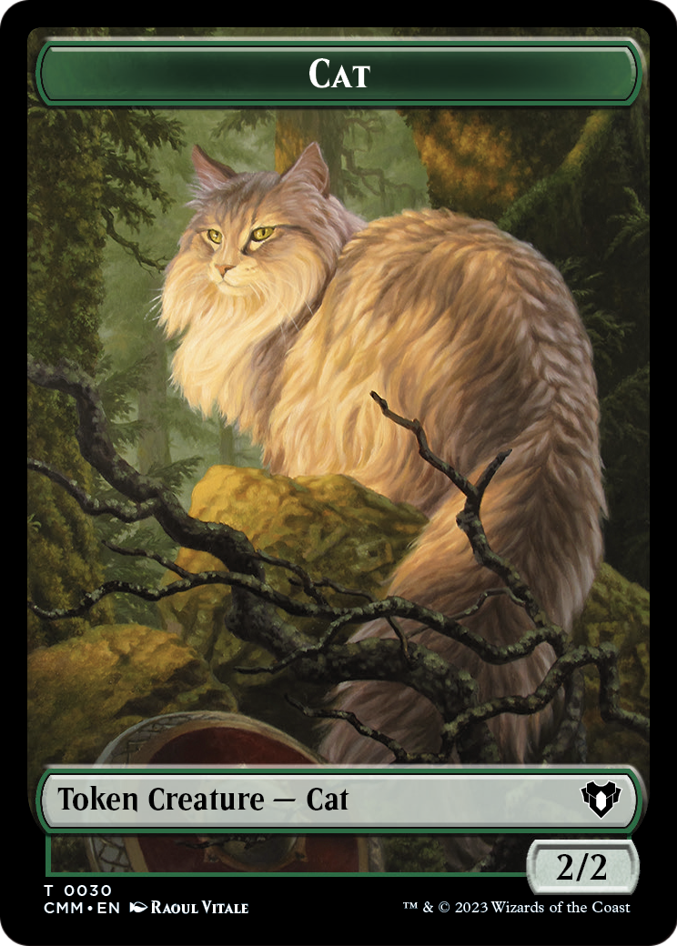 Cat (TCMM-030) [Commander Masters Tokens]