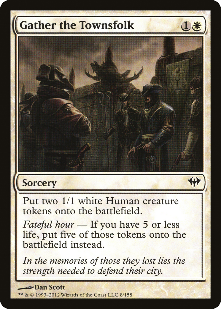 Gather the Townsfolk (DKA-008) [Dark Ascension]