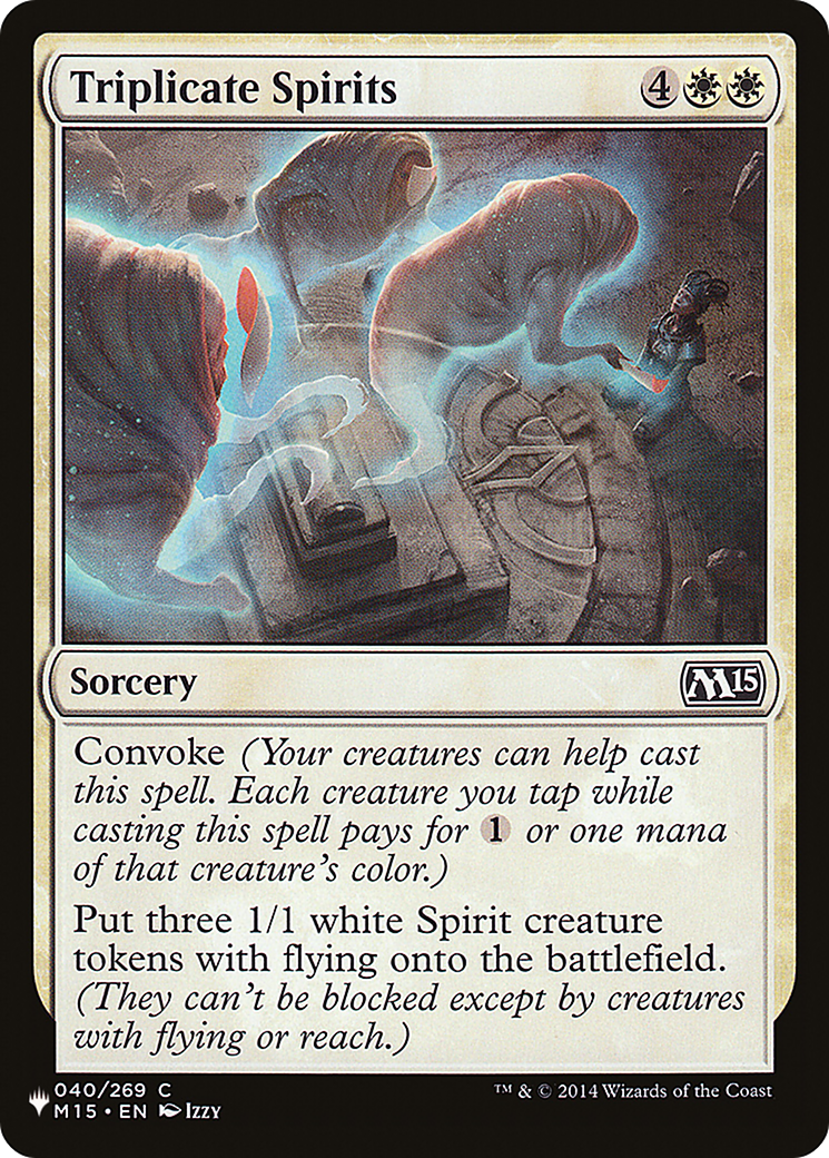 Triplicate Spirits (LIST-040/269) [The List]