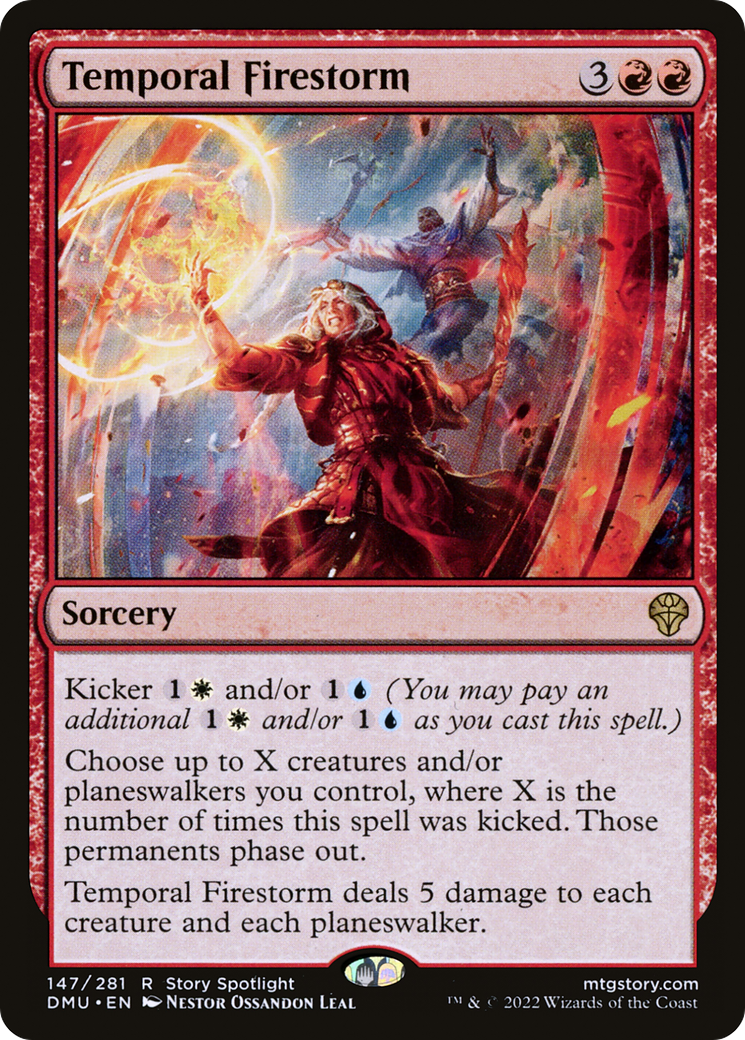 Temporal Firestorm - Foil [Dominaria United]