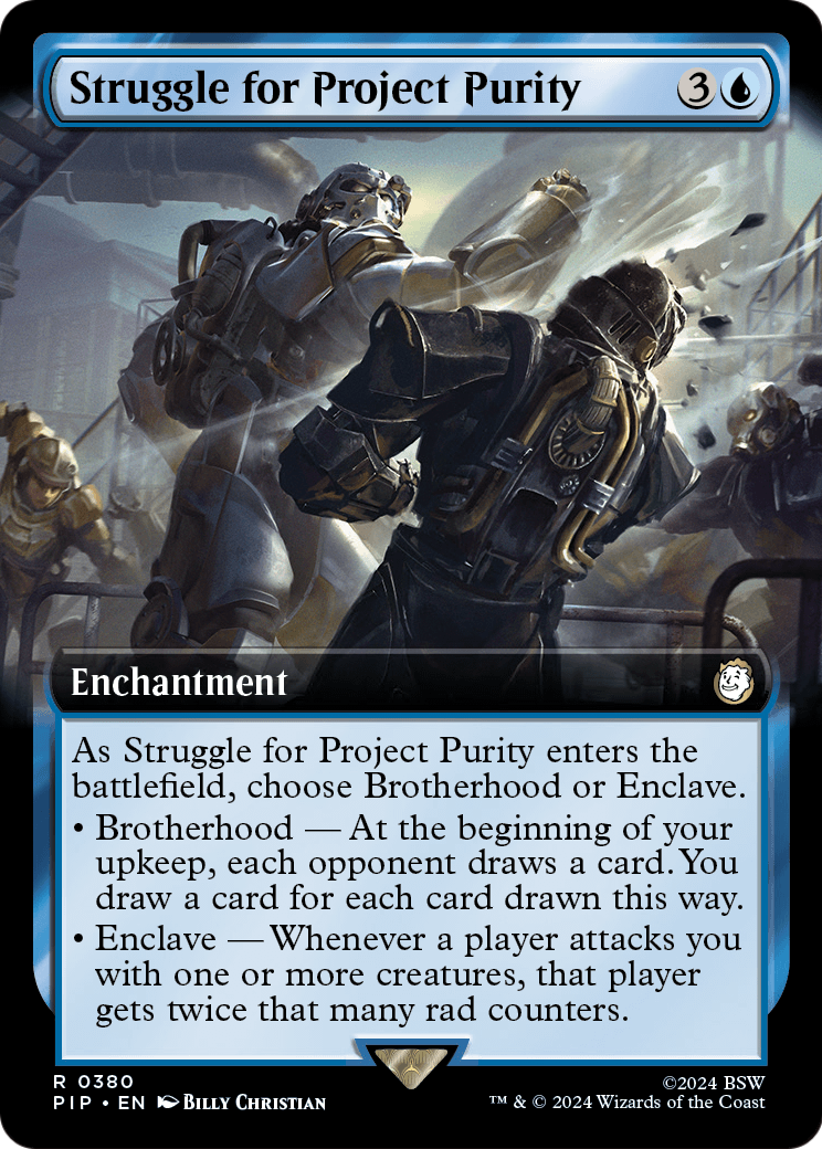 Struggle for Project Purity (Extended Art) (PIP-380) [Fallout] Foil