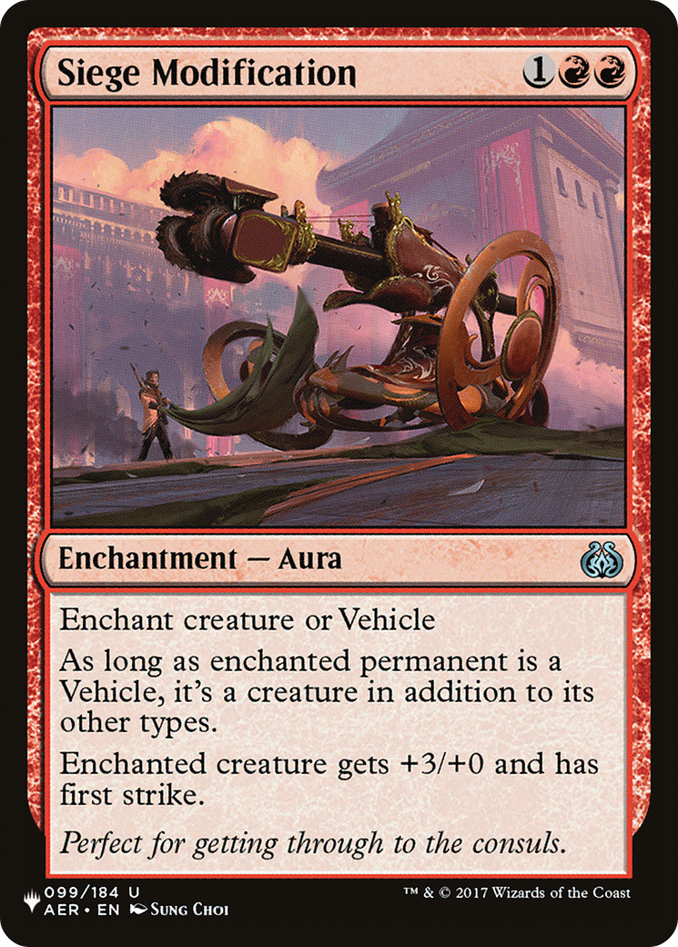 Siege Modification - The List [The List]