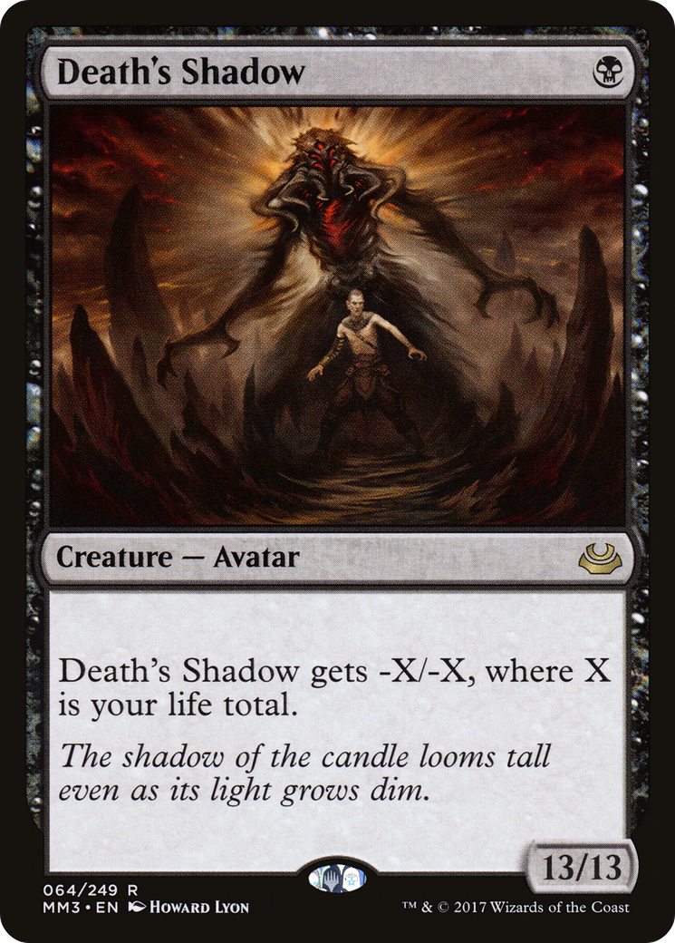 Death's Shadow (MM3-064) [Modern Masters 2017]