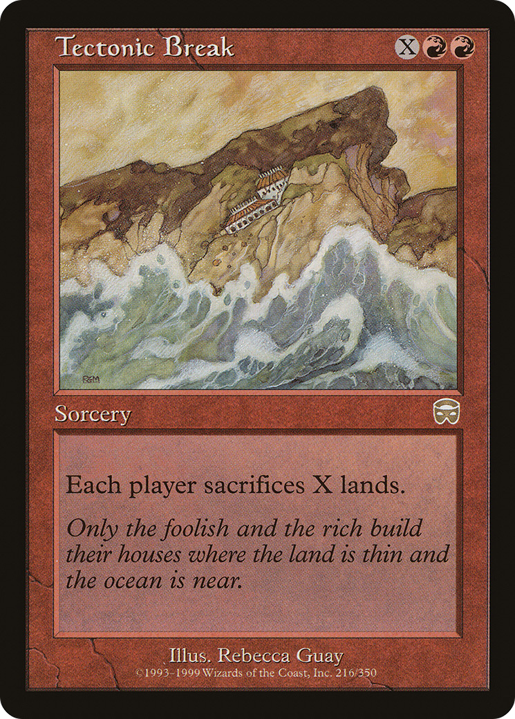 Tectonic Break (MMQ-216) [Mercadian Masques] Foil