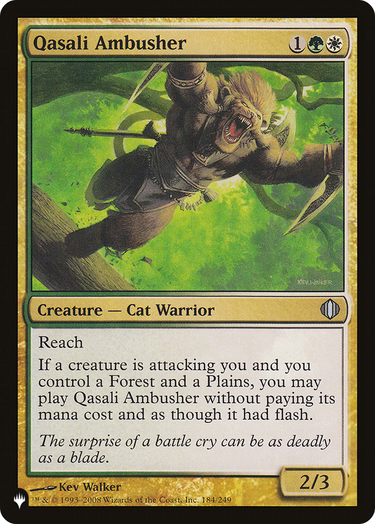 Qasali Ambusher (LIST-184/249) [The List]