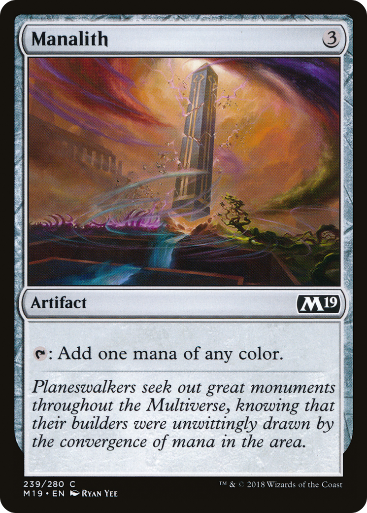 Manalith (M19-239) [Core Set 2019]