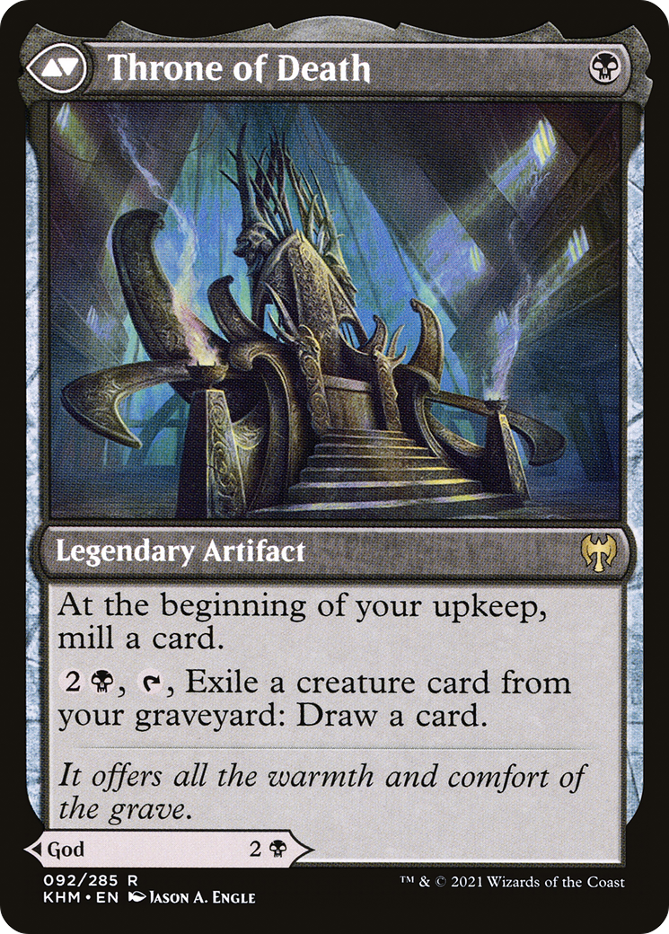 Egon, God of Death (KHM-092) [Kaldheim] Foil