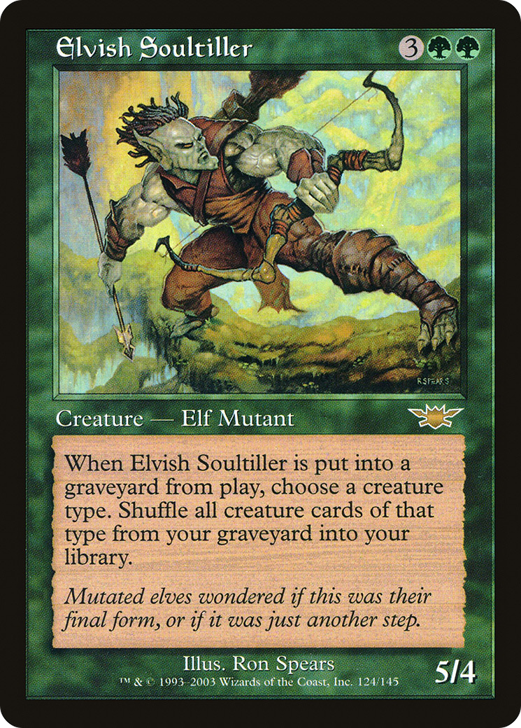 Elvish Soultiller (LGN-124) [Legions]