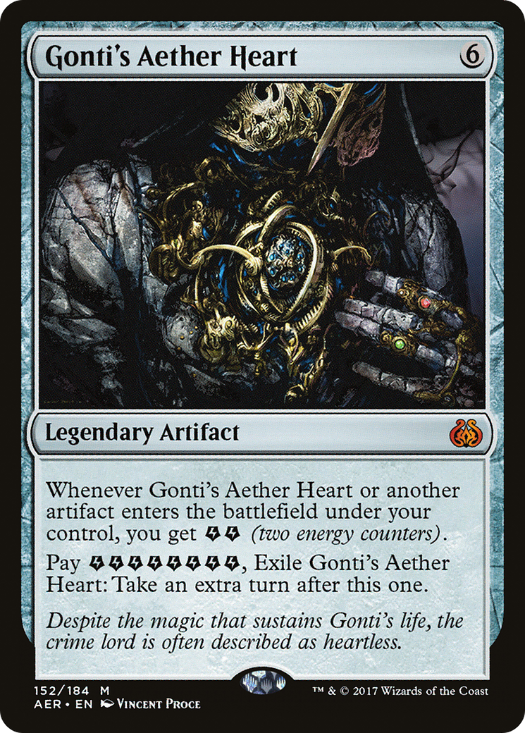 Gonti's Aether Heart (AER-152) [Aether Revolt] Foil
