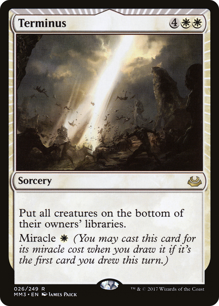 Terminus (MM3-026) [Modern Masters 2017] Foil