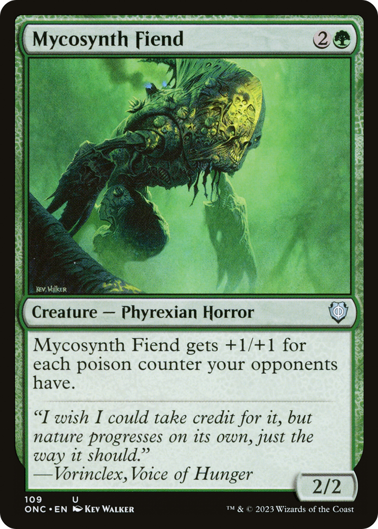 Mycosynth Fiend [Commander: Phyrexia: All Will Be One]