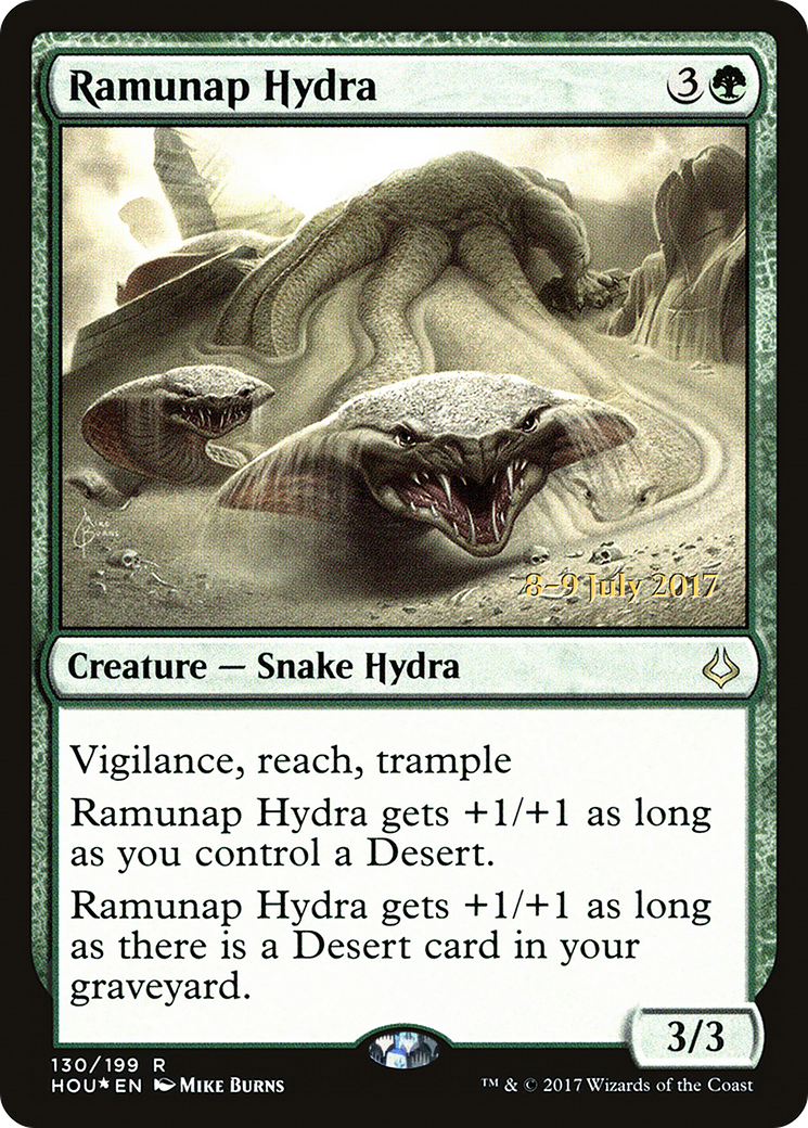 Ramunap Hydra (PRE-130) [Hour of Devastation Promos] Foil