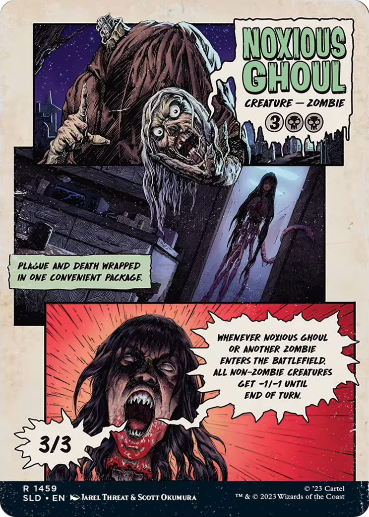 Noxious Ghoul (SLD-1459) (Borderless) [Secret Lair Drop] Foil
